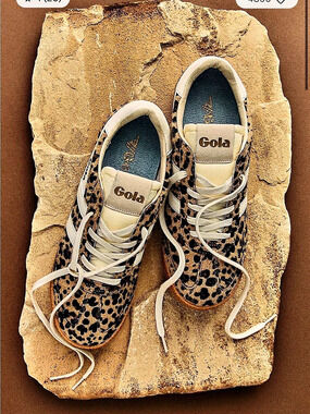 Gola Leopard Sneakers US 7.5 NWT